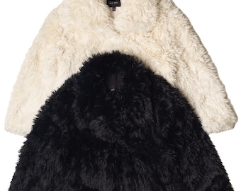 Zottelfell Jacke