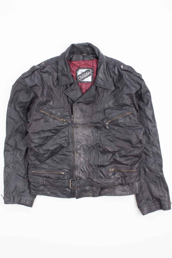 Vintage Motorcycle Jacket 166