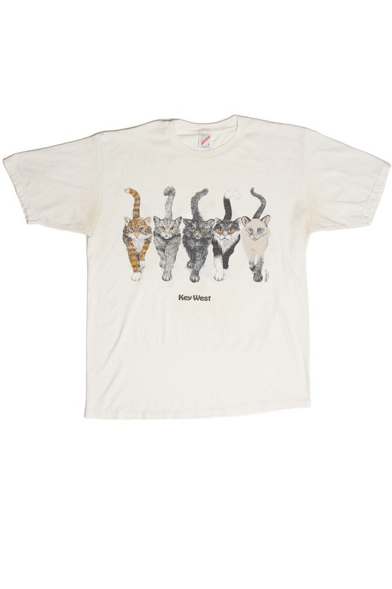 Vintage Key West Cat T-Shirt