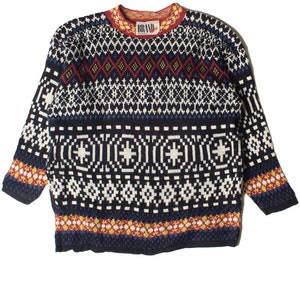Vintage Brand New Patterned Sweater