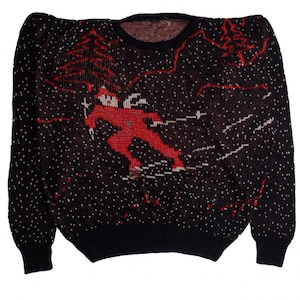 Vintage Skiier 80s Sweater