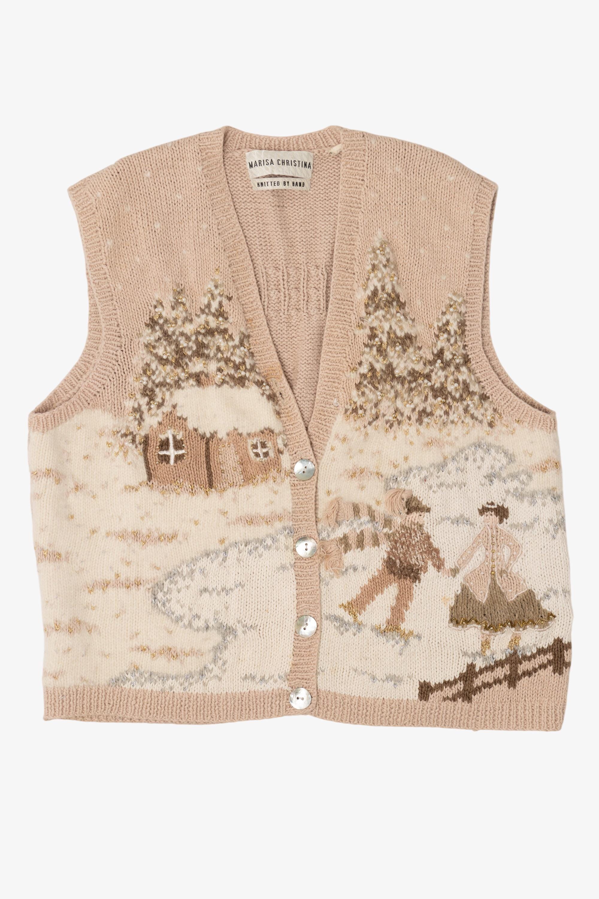 Landscape Knit Vest - Etsy