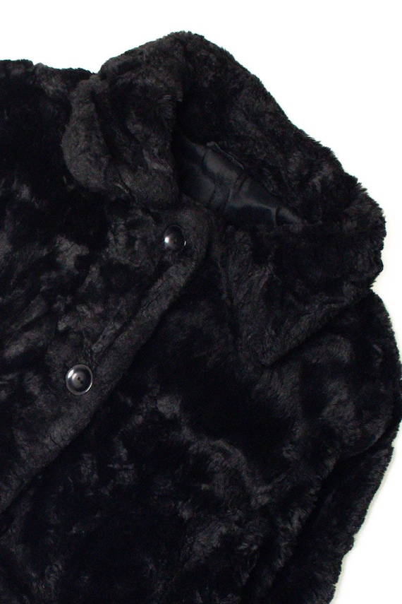 Black Faux Fur Coat 9 - image 1