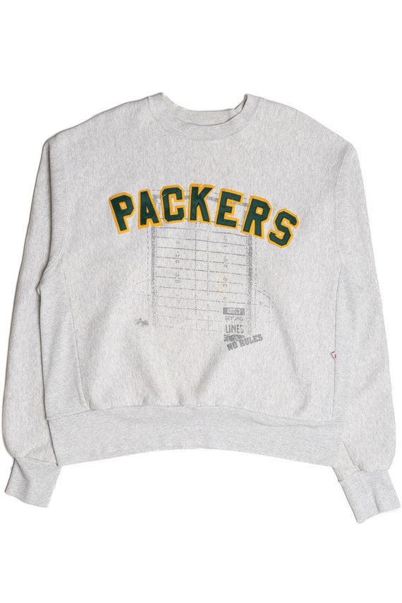 Vintage Green Bay Packers "No Rules" Sweatshirt