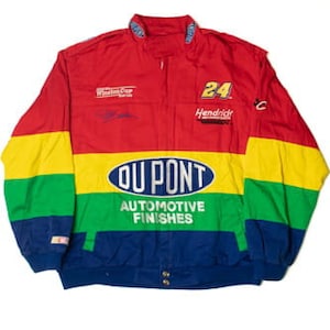 Vintage Jeff Gordon DuPont NASCAR Jacket 1268
