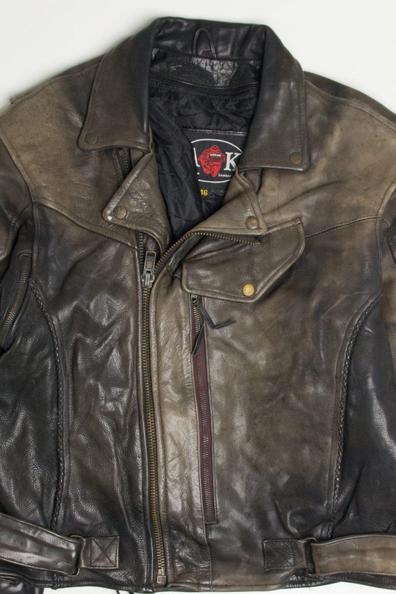 Adnan Leather Motorcycle Jacket 330