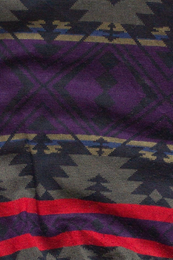 Vintage Geometric Striped Patterned Obermeyer 80s… - image 3