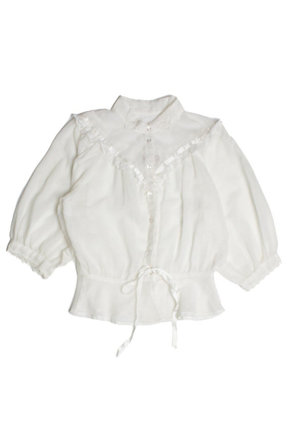 Vintage Jessica's Gunnies Gunne Sax Top (1970s) 63