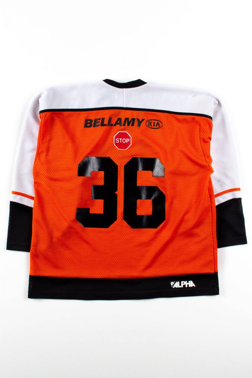 Alpha Sportswear Hockey great vintage rare jersey A, # 2, XL