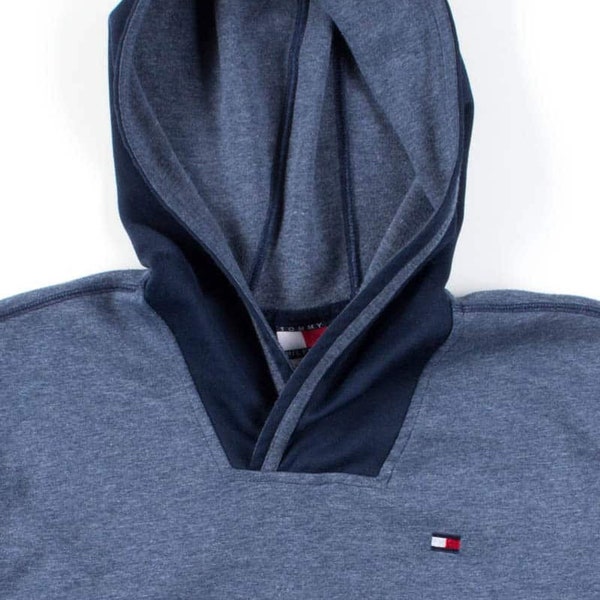 Marineblauwe Tommy Hilfiger-hoodie