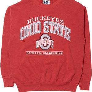 Vintage Ohio State University Buckeyes Lee Sport Sweatshirt UK