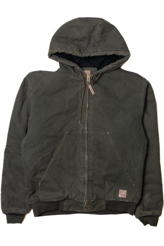 Berne Zip-Up Hooded Workwear Coat