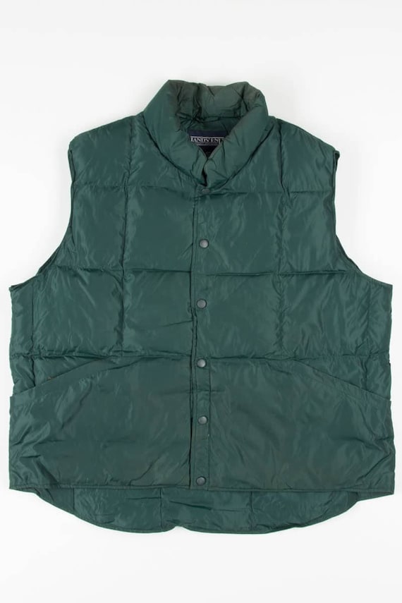 Lands end puffer vest best sale