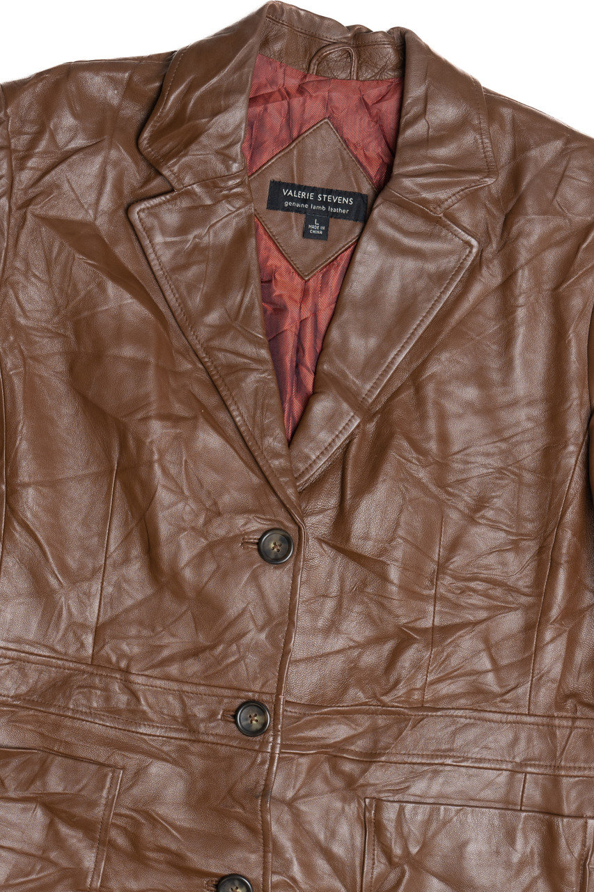 Vintage Valerie Stevens Genuine Lamb Leather Jacket - Etsy display picture 1