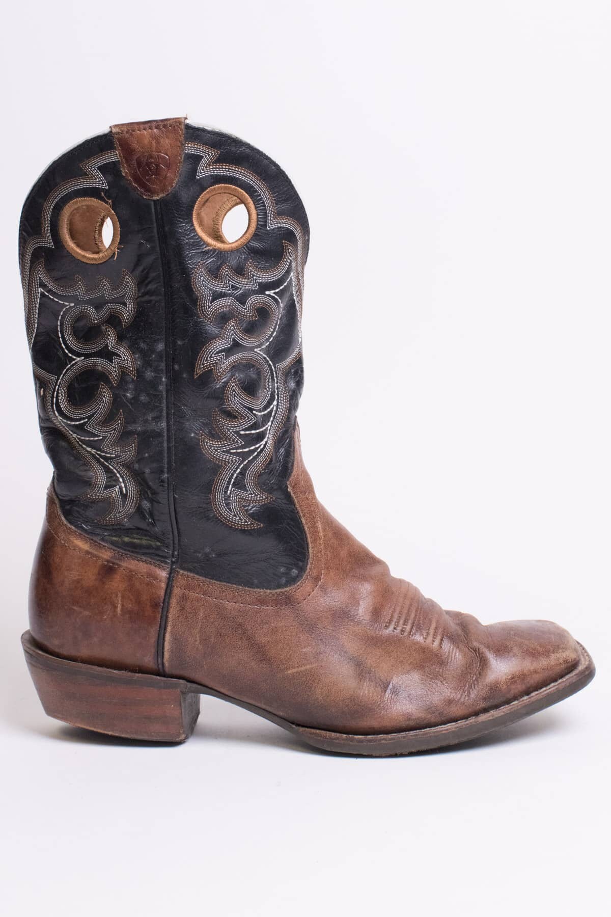Brown Ariat Cowboy Boots 12 Ee - Etsy 