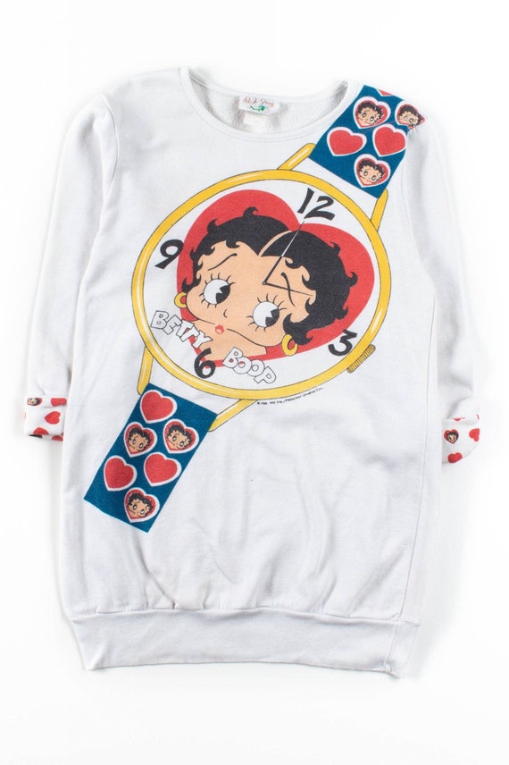 Betty Boop Watch Sweatshirt