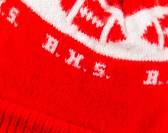 B.H.S. Football Pom Pom Beanie