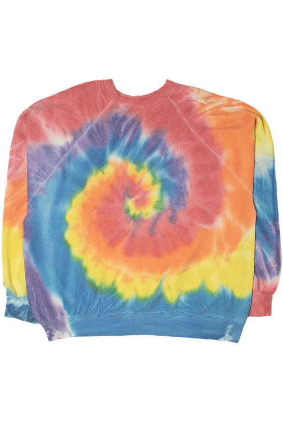Vintage Rainbow Tie Dye Sweatshirt 10140