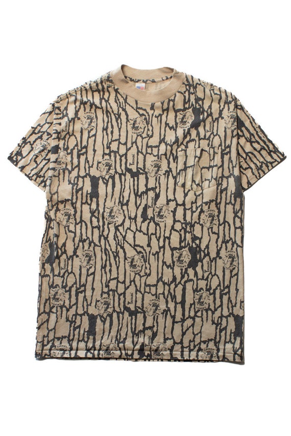 Vintage Camel Trebark Camo T-Shirt (1980s)