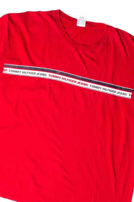 Red Tommy Hilfiger T-Shirt