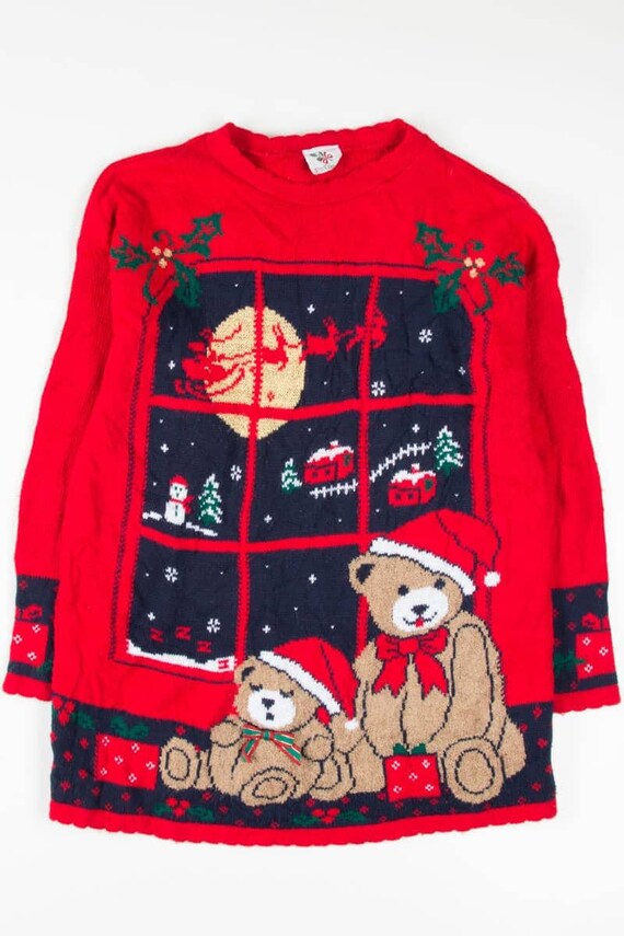 Red Ugly Christmas Pullover 54264