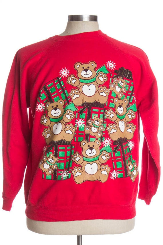 Red Ugly Christmas Sweatshirt 37891 - image 1