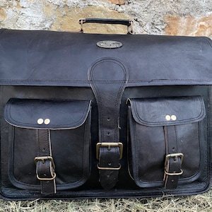 Sac en cuir Besace en cuir Besace en cuir Sacoche pour ordinateur portable Sac bandoulière en cuir