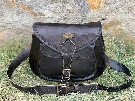 本革ショルダーバッグ：ヴィンテージスタイルフラップバッグ - Etsy 日本