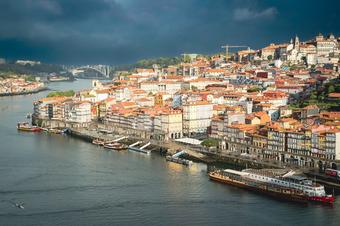 Porto Portugal Between the Sun and the Storm - Etsy