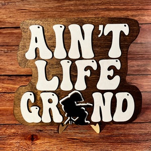Ain’t Life Grand, WSP, Widespread Panic Inspired, Mikey Tribute, Houser Silhouette, Music Lover, Southern Rock, Jazz Fusion, Music Decor