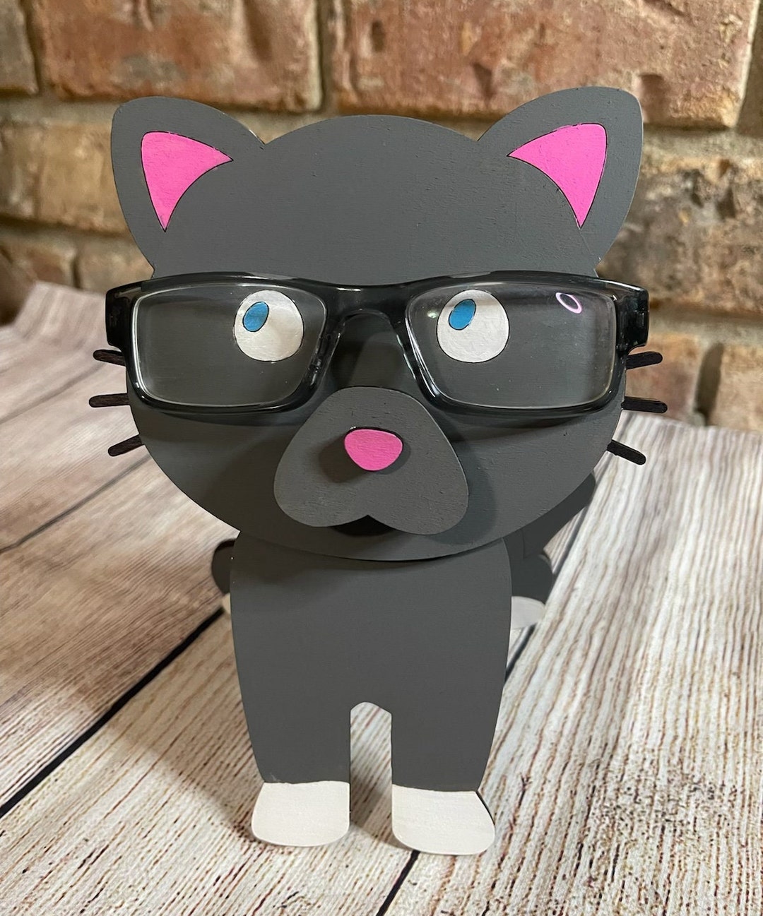 Eyeglass Holder Cat Eyeglass Stand Cat Glasses Holder Cat Etsy