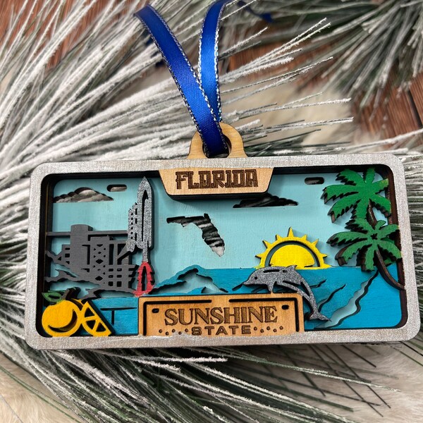 Florida State Parks License Plate Etsy