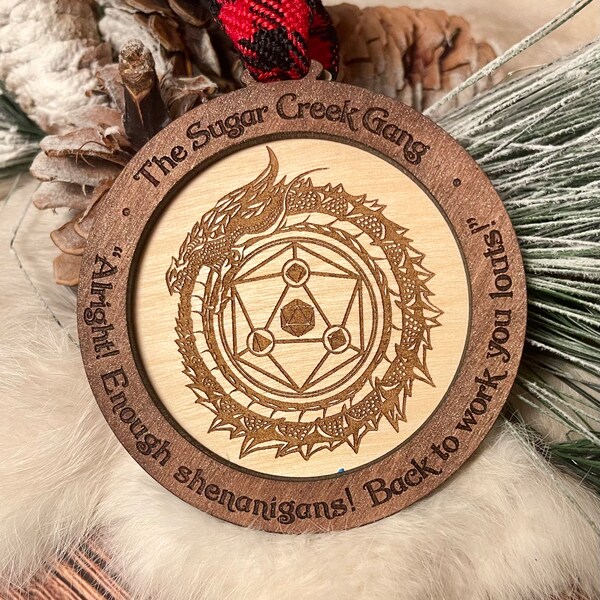 Dungeons and Dragons Ornament Etsy