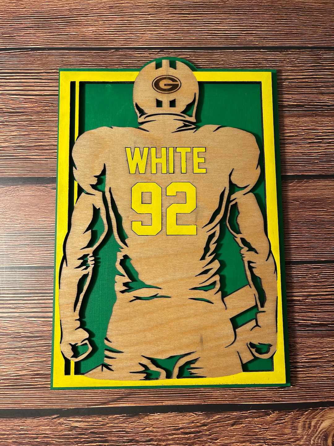 Personalized Sports Plaque, Personalized Football Plaque, Football