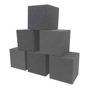 8” x 8” x 8” Foam Pit Cubes, Blocks for Gymnastics, Freerunning and Parkour Courses, Skateboard Parks, BMX, Trampoline Arenas