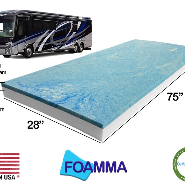 Memory Foam Rv Bench Cushions Etsy