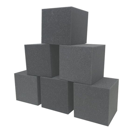 10 Pieces 8 x 8 x 8 Inches Foam Pit Cubes Foam Pit Blocks Foam Cubes for  Foam Pit Foam Trampoline Blocks Foam Padding for Gymnastics Parkour Courses
