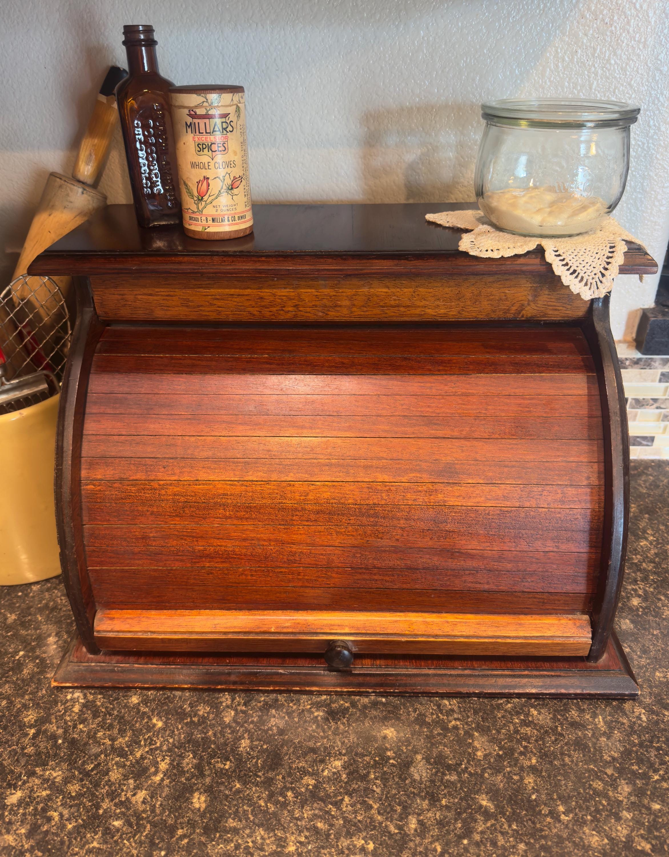 Vintage Lincoln Beautyware Bread Box - Etsy