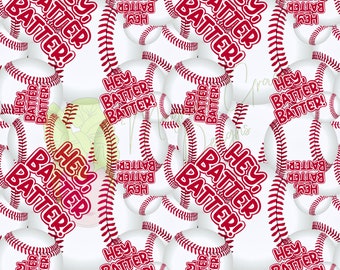Baseball Hey Batter Seamless File