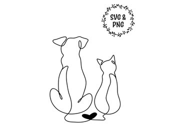 Download Dog And Cat Svg Etsy