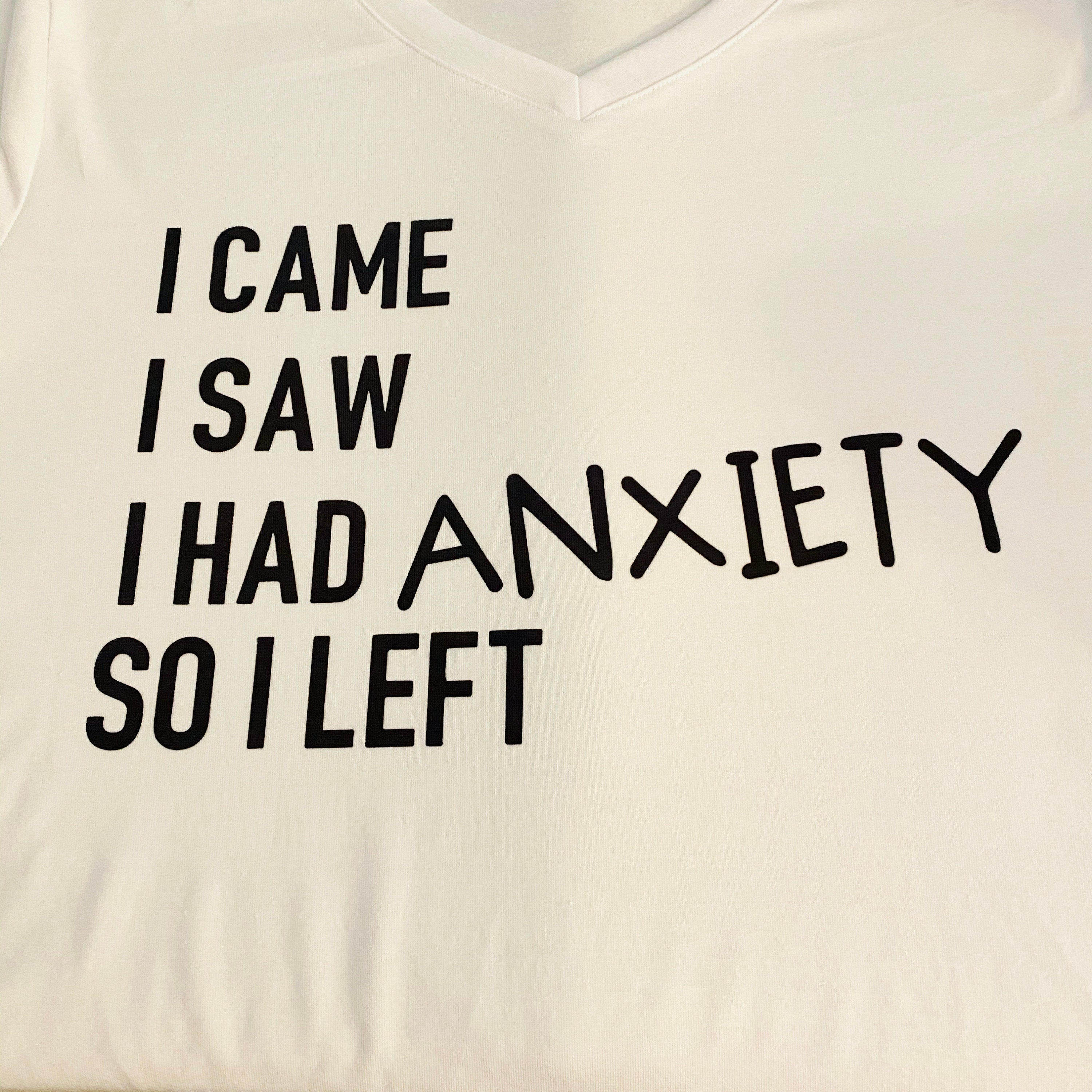 I Came I Saw I Had Anxiety So I Left SVG | Etsy
