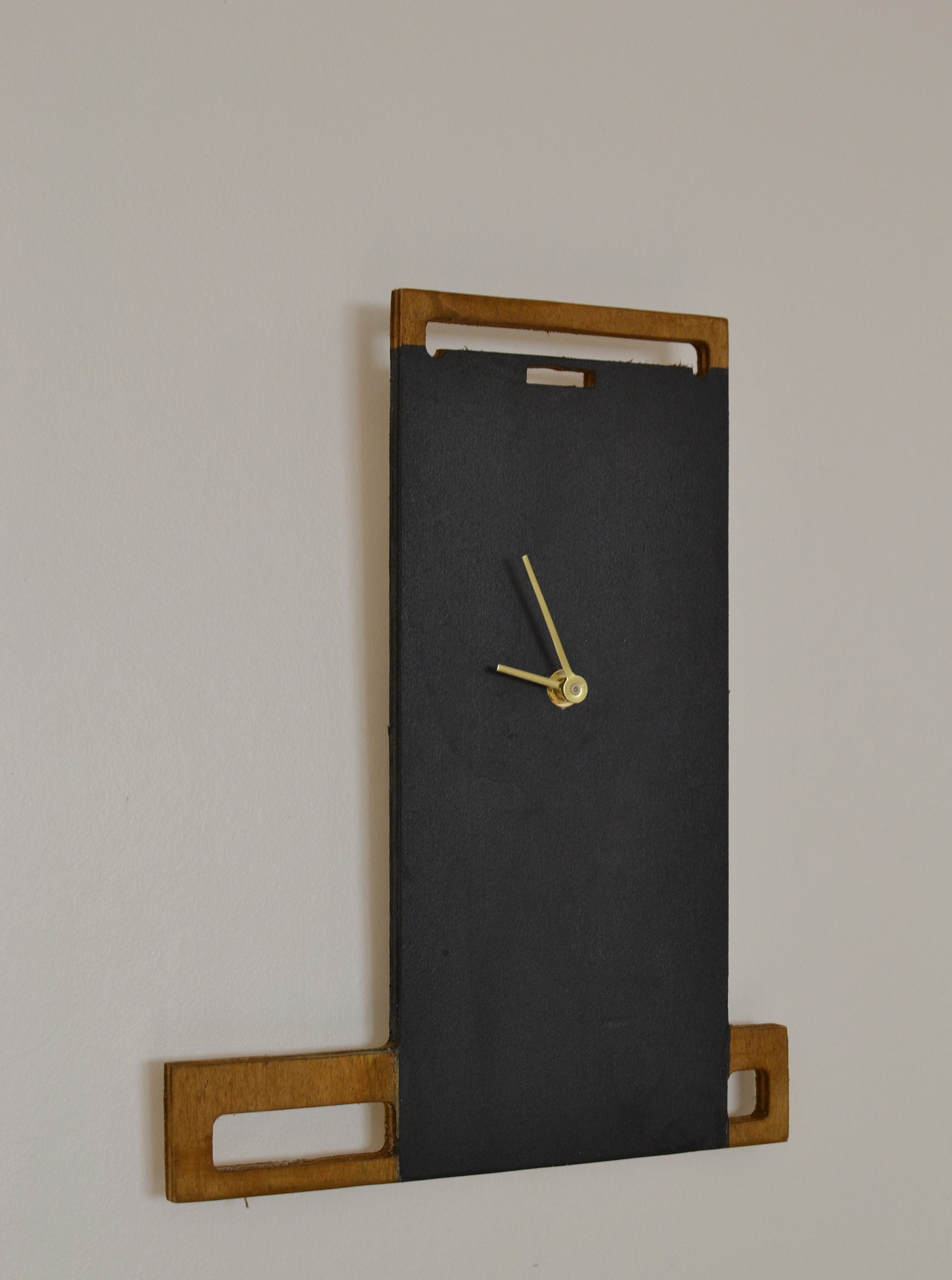 Horloge Design en Bois