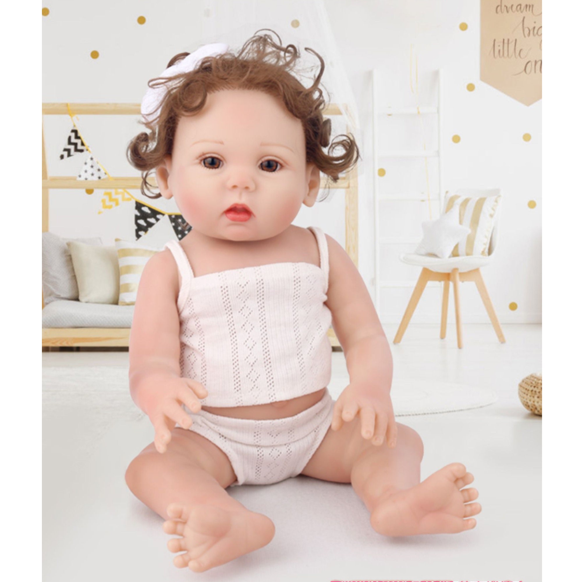 Reborn Baby Girl Puppe lebensechte realistische Reborn Puppe | Etsy