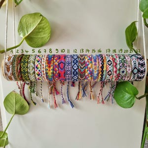 Knotted Macrame Friendship Bracelets Hippie/Boho Style Kumihimo