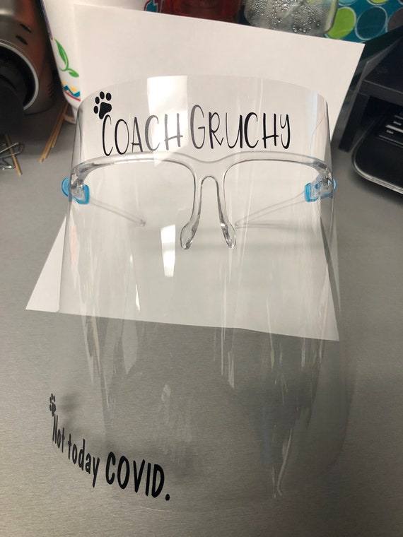 Face Shield Decals Etsy