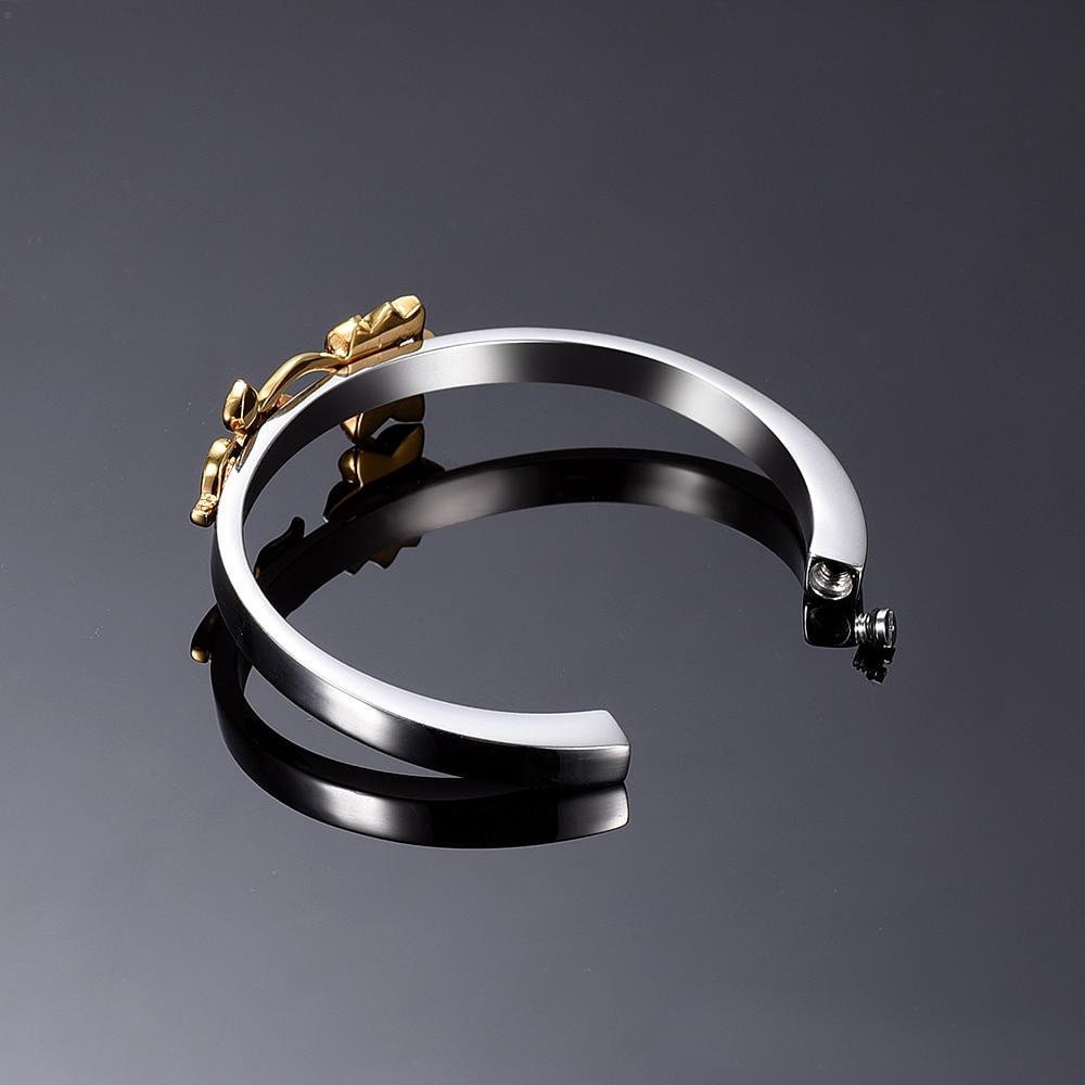 Flower Bracelet Cremation Jewelry Bracelet Cremation Jewelry Etsy Sweden