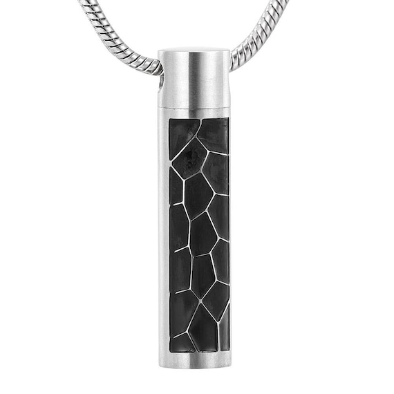 Urn Necklace for Men Cremation Jewelry 