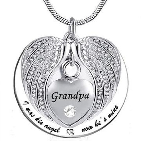 Cremation Jewelry for Grandpa W 