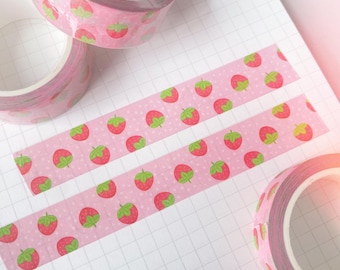 Strawberry Washi Tape