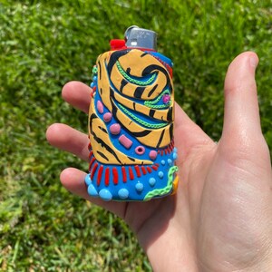 Abstract Lighter Case